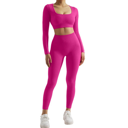 Women's 2PCS Yoga/Running Set, Quick-Drying