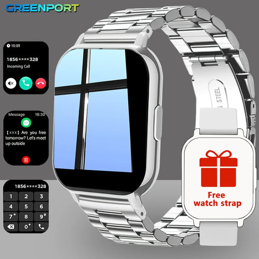 Unisex Wireless Smart Watch with Fitness Tracker.
