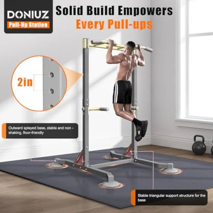 Multi‑Function Pull‑Up & Dip Station