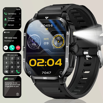 Smart Watch with Step/Calorie Tracking and Weather Display
