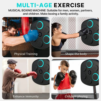 Bluetooth LED Music Boxing Pad for Home Training