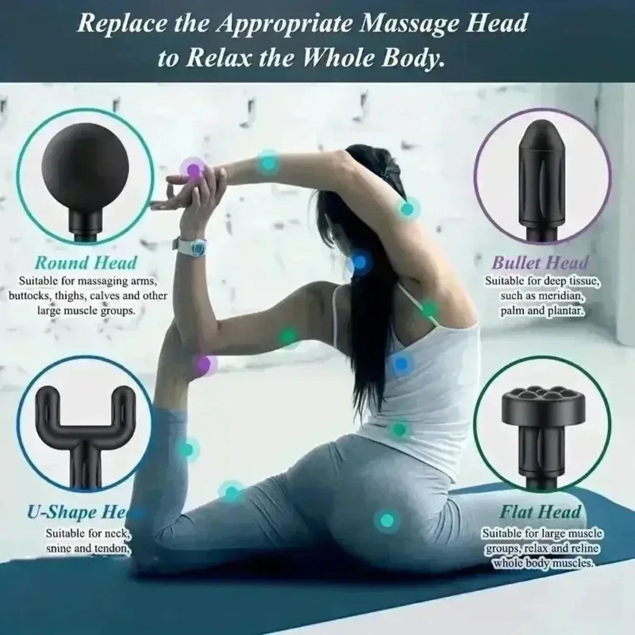 Mini USB Portable Massage Gun