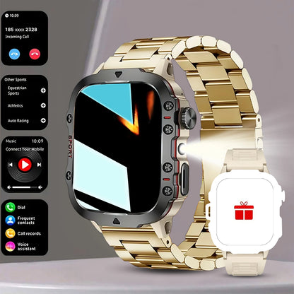 Men's Wireless Smart Watch with Dual Straps