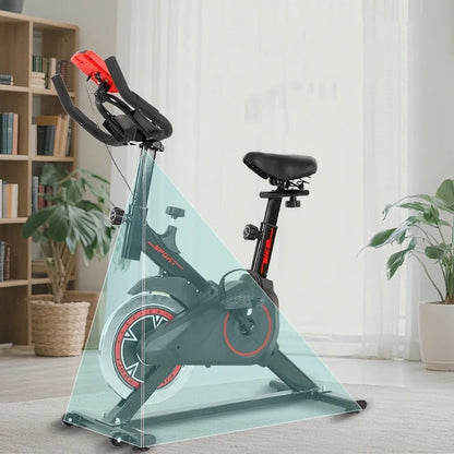 Silent Magnetic Indoor Exercise Bike for Cardio