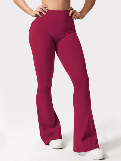 Women's Yoga Trousers, High-Waisted Tummy-Control