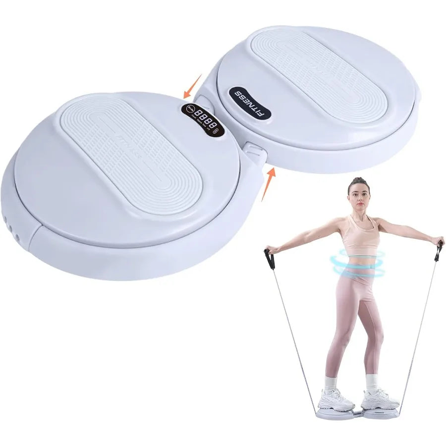 Ab Twister Machine with Counter & Resistance Bands