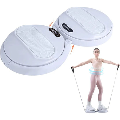 Ab Twister Machine with Counter & Resistance Bands