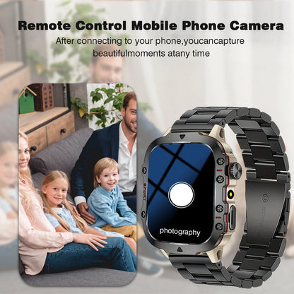 Men's Bluetooth Smart Watch Multi-Sport Fitness