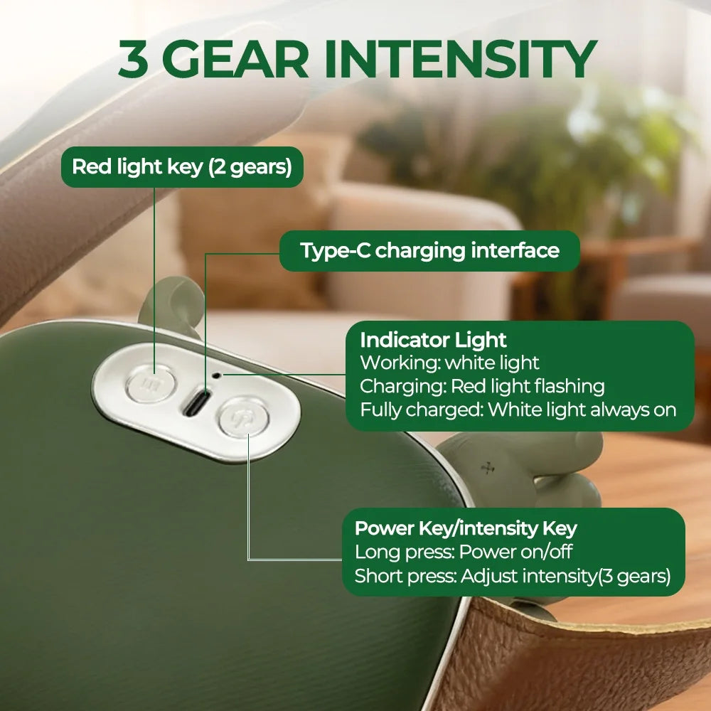 Advanced 4D Wireless Shiatsu Neck & Shoulder Massager