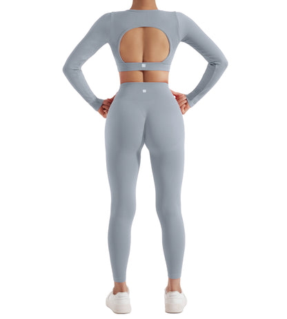 Women's 2PCS Yoga/Running Set, Quick-Drying