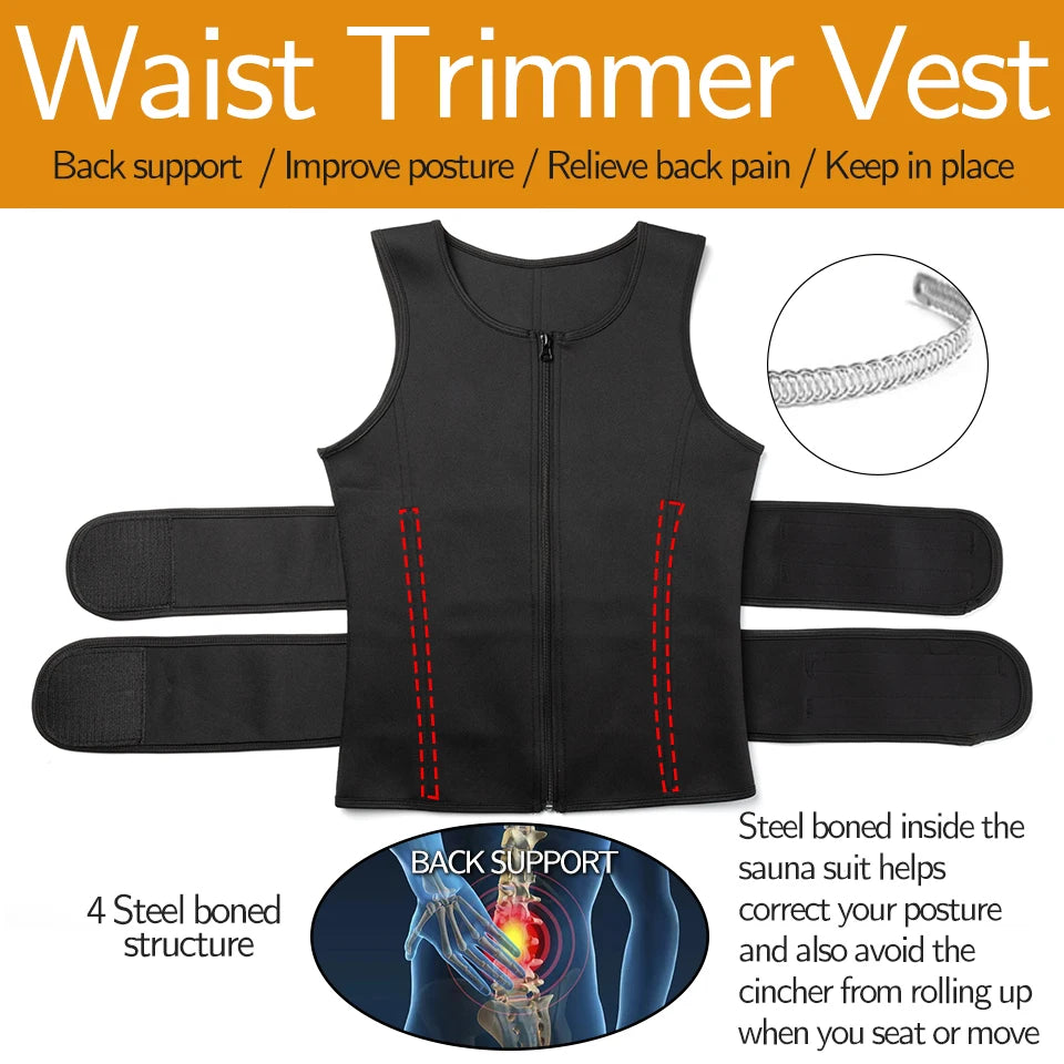Men's Body Shaper Compression Vest