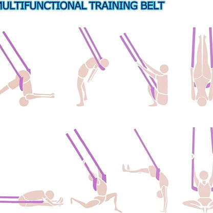 Purple Aerial Yoga Rope for Advanced Training