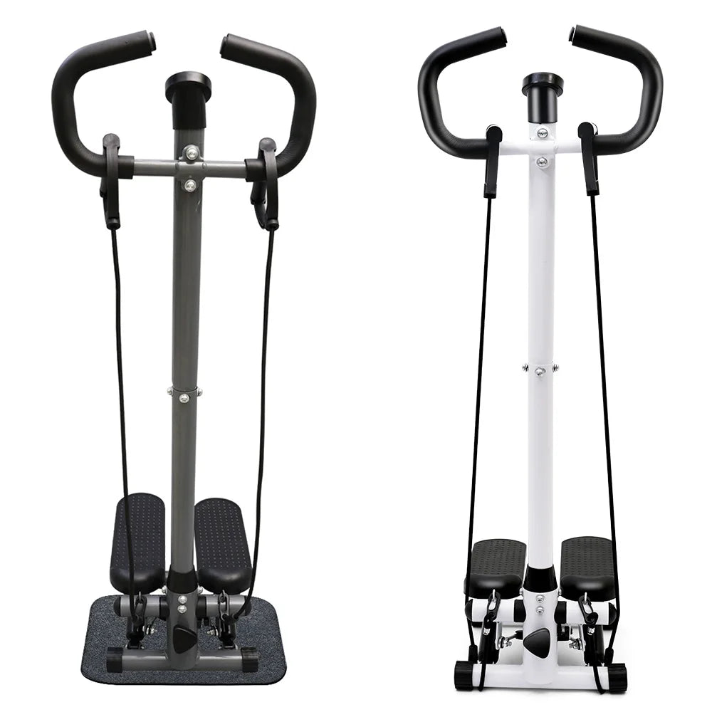 Stepper Machine with Handlebar LCD Monitor