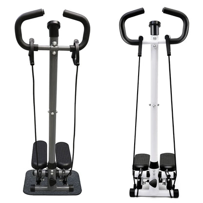 Stepper Machine with Handlebar LCD Monitor