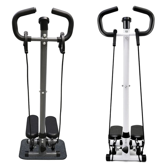 Stepper Machine with Handlebar LCD Monitor