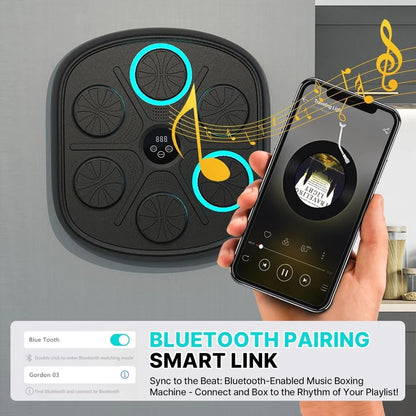 Bluetooth LED Music Boxing Pad for Home Training