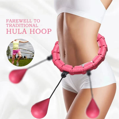 Smart Weighted 47 Inch Waist Hula Hoop