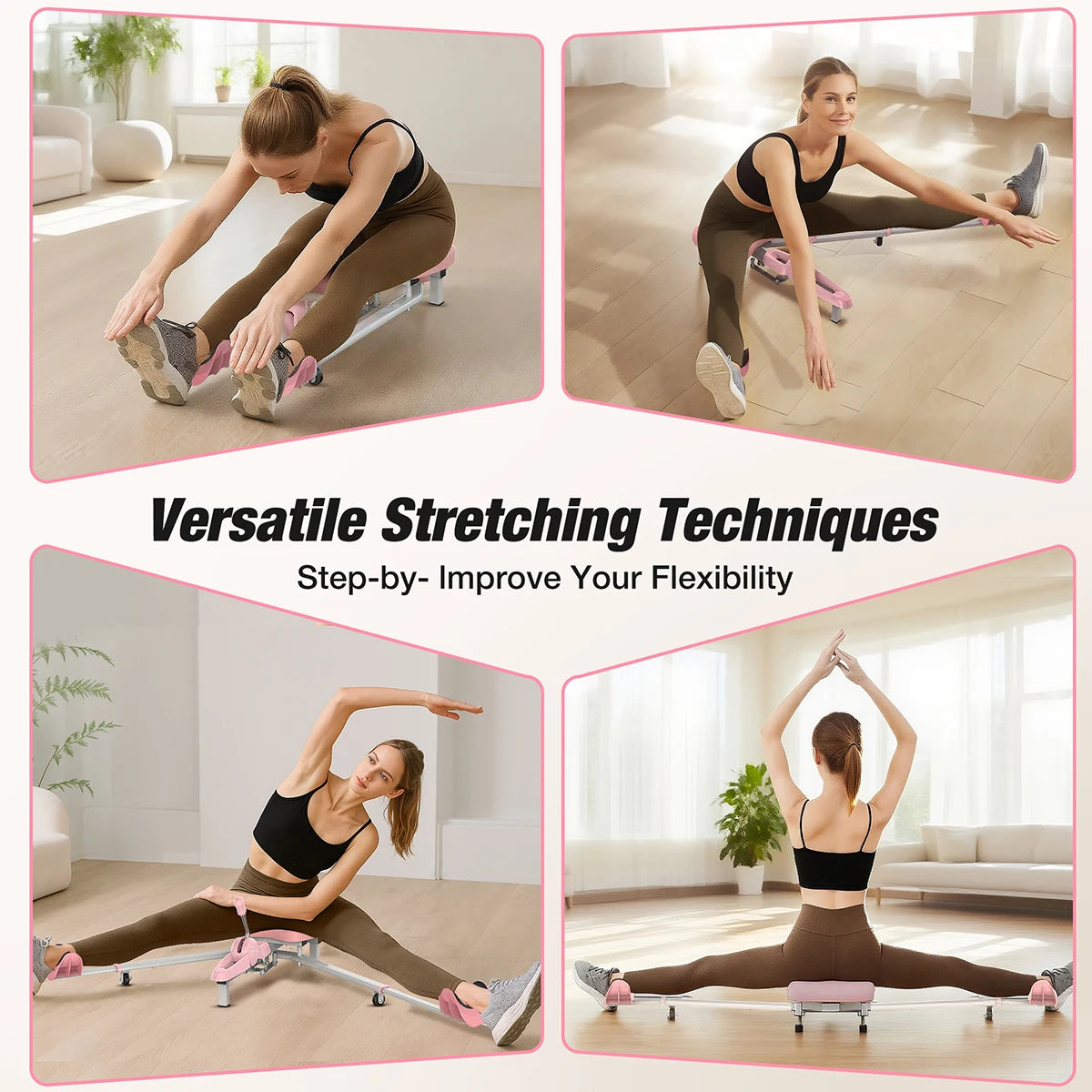 One‑Legged Steel Leg Stretcher Flexibility Trainer