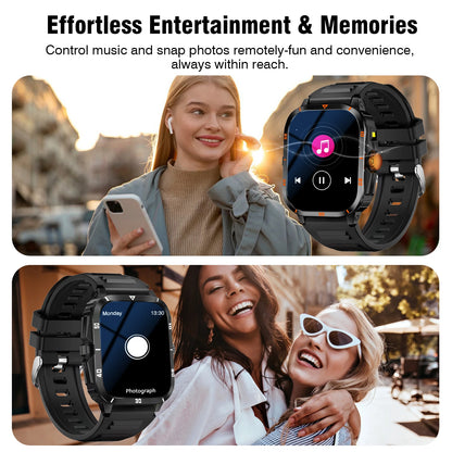 Men's Wireless Smart Watch with Dual Straps