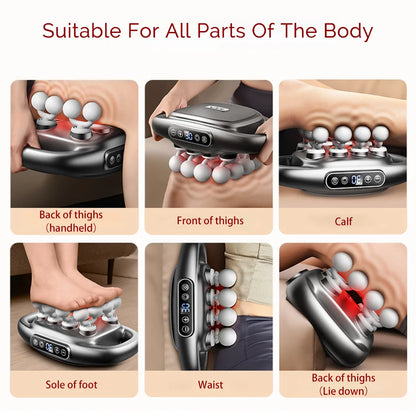 High‑Frequency 16‑Head Fascia Massager