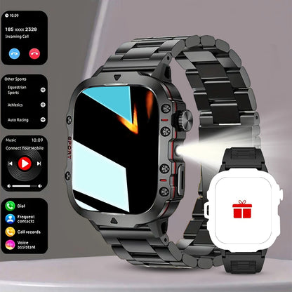 Men's Wireless Smart Watch with Dual Straps