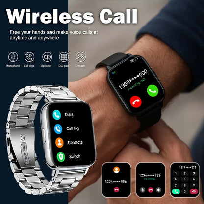 Unisex Wireless Smart Watch with Fitness Tracker.